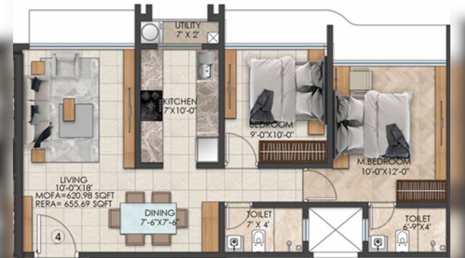 Emperia-Legacy-2BHK-656sqft-unit-plan